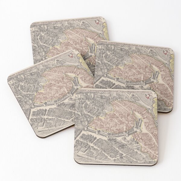 Item preview, Vintage Map of Bautzen Germany (1709) designed and sold by BravuraMedia.