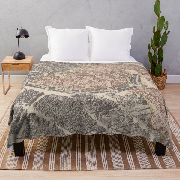 Item preview, Vintage Map of Bautzen Germany (1709) designed and sold by BravuraMedia.