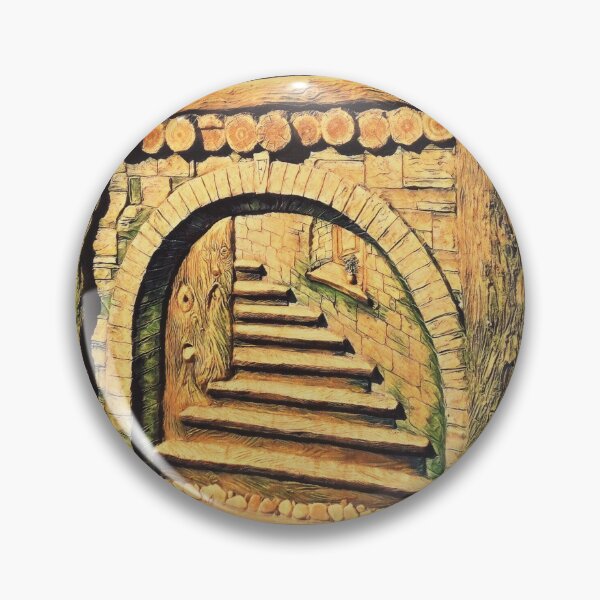 Item preview, Entrance to a forest home designed and sold by helenkaiy.