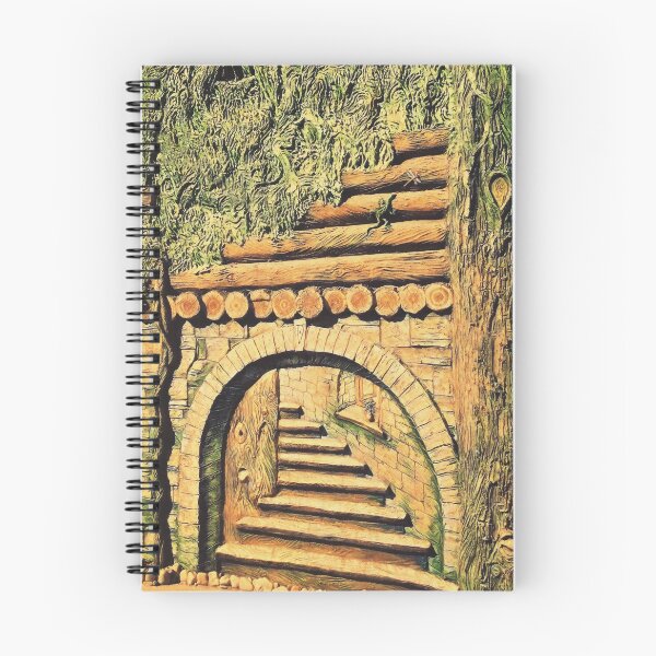 Item preview, Entrance to a forest home designed and sold by helenkaiy.