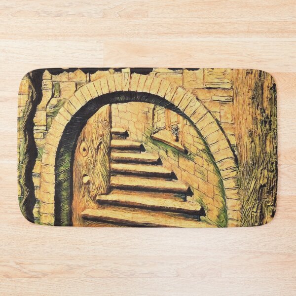 Item preview, Entrance to a forest home designed and sold by helenkaiy.