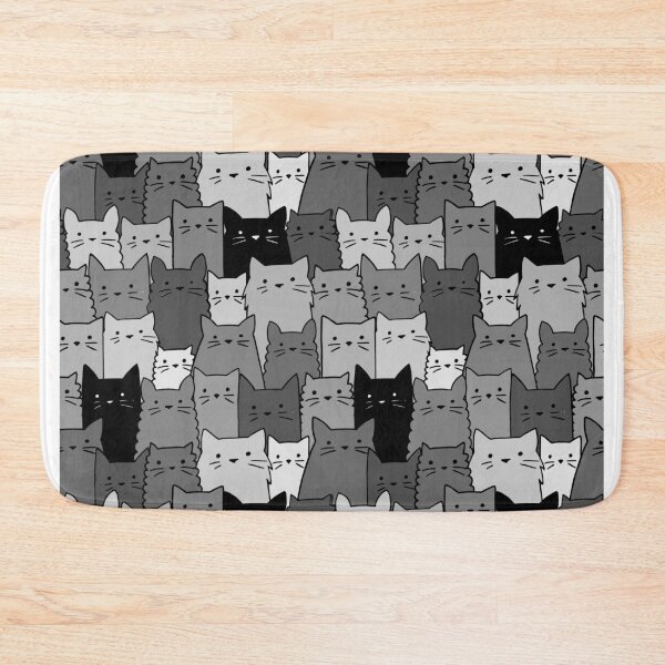 Item preview, Silent Cats Monochromatic designed and sold by Hedda Kalland.