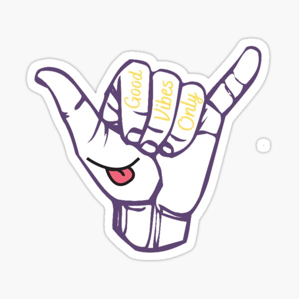 Aperçu de l'œuvre Good Vibes Only | Vsco stickers, backpack créée et vendue par Moaykmo.