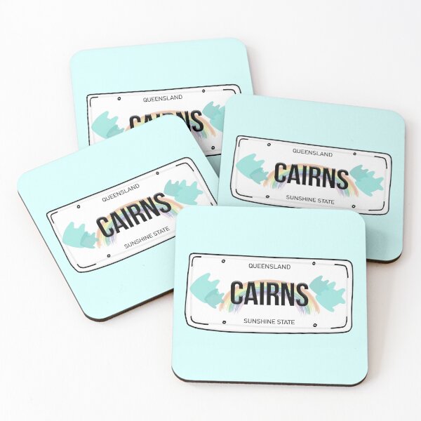 Item preview, Cairns License plate  designed and sold by Ayarat Burke.