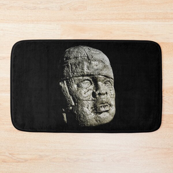 Item preview, Mexican Pre Hispanic Head Sculpture Poster designed and sold by DFLC Prints.