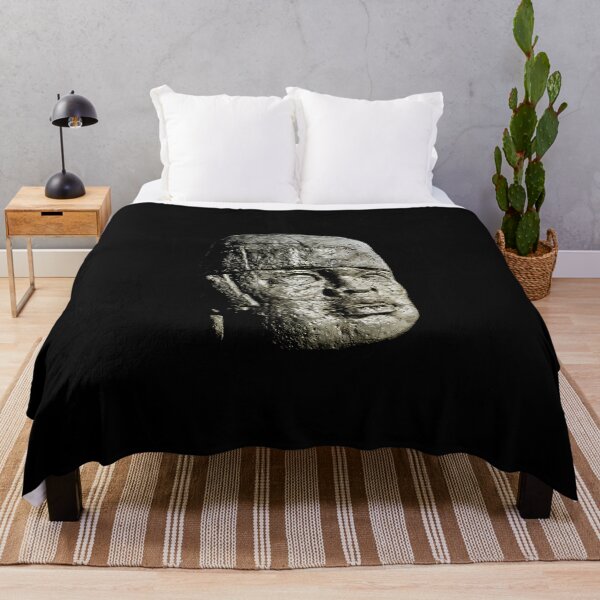 Item preview, Mexican Pre Hispanic Head Sculpture Poster designed and sold by DFLC Prints.
