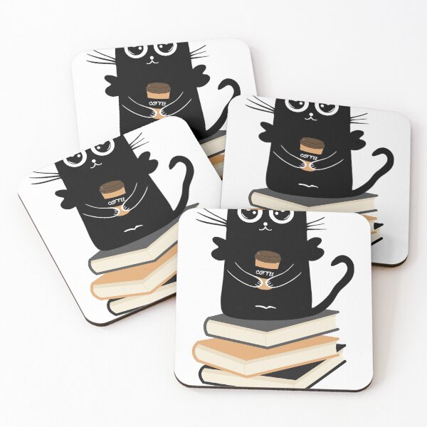 Item preview, all i need is coffee and my cat and books, coffee and my cat is all i need designed and sold by kmario.