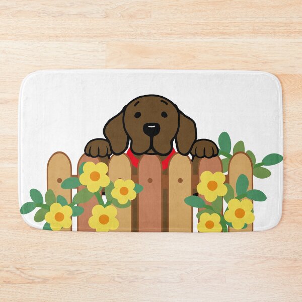 Item preview, Chocolate Labrador Retriever Watching designed and sold by HappyLabradors.