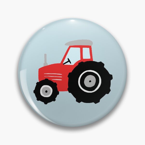 Item preview, Cute Kids Red Tractor Farm Animal Pattern Cartoon designed and sold by Aimee Gray.