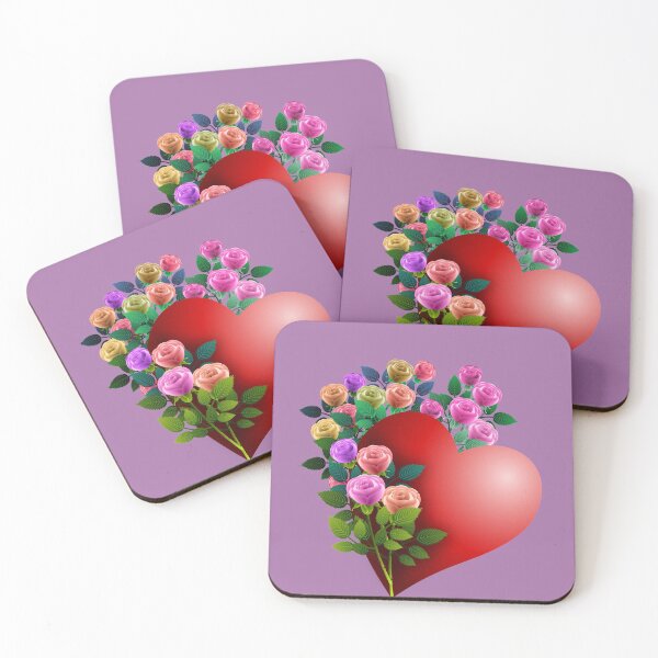 Item preview, Heart & roses designed and sold by dplachkinova.