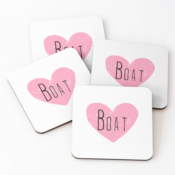 Item preview, I Love Boat Heart Lovers Gift designed and sold by Akmloza.