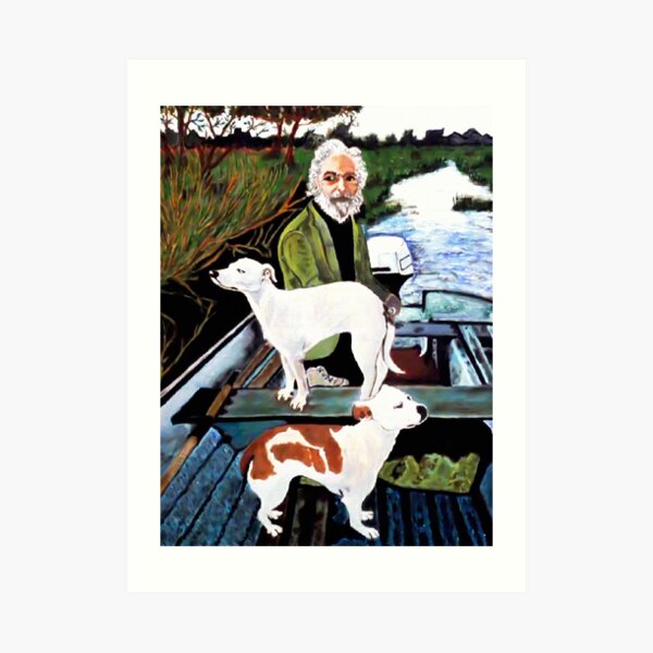Goodfellas Dogs Painting, Artwork for Wall Art, Prints, Poster, Tshirts, Men, Women, Youth Art Print