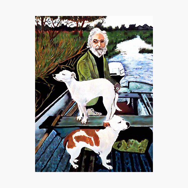 Goodfellas Dogs Painting, Artwork for Wall Art, Prints, Poster, Tshirts, Men, Women, Youth Photographic Print