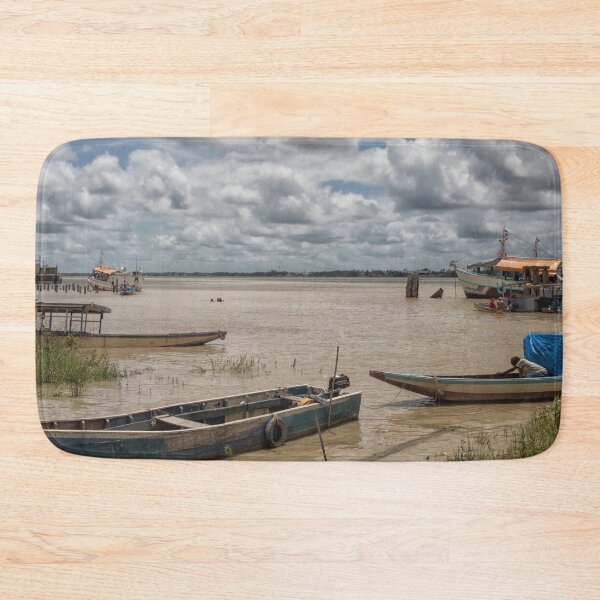 Item preview, Colorful wooden boats in Paramaribo designed and sold by Photopat.