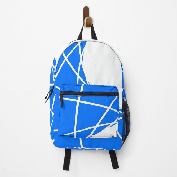 Item preview, Circular Geometric Pattern White and Blue designed and sold by AJ505.