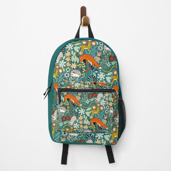 Textured Woodland Pattern  Backpack