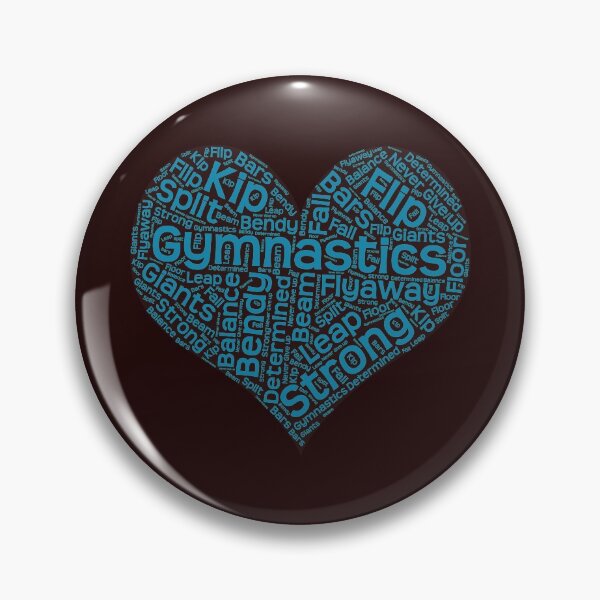 Item preview, Simple Gymnastics Heart Gift for Pasisonate Gymnasts designed and sold by LGamble12345.