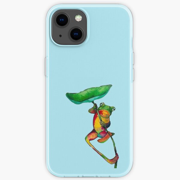 Frog and Lilypad iPhone Soft Case