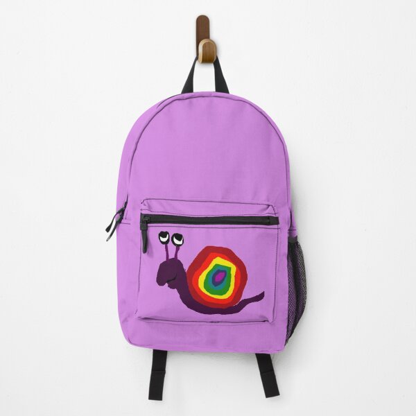 Item preview, Funy Colorful Rainbow Snail Art Original designed and sold by Nature's Fancy.