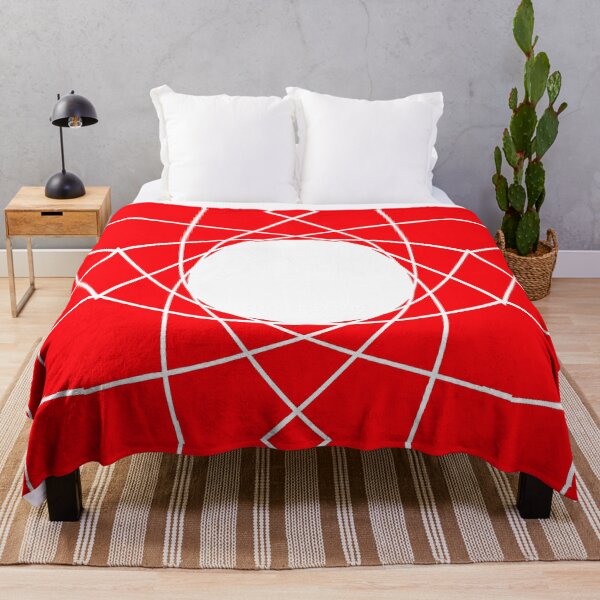 Item preview, Circular Geometric Pattern White and Red designed and sold by AJ505.