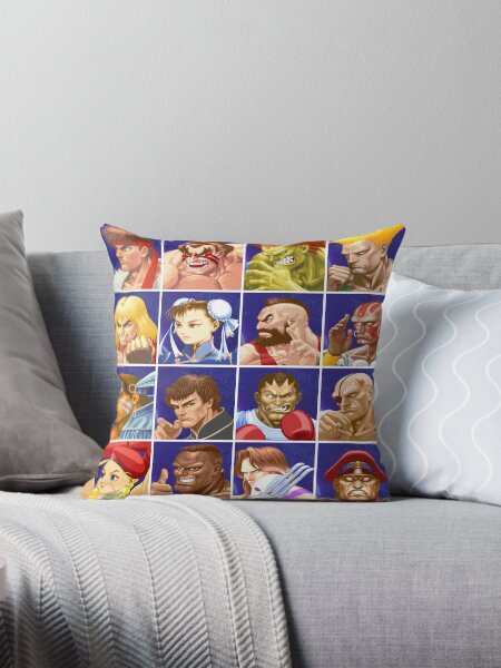 Item preview, Street Fighter II Select Character designed and sold by UrameshiMIDK.