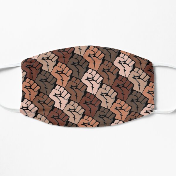 Black Lives Matter Tessellation Pattern Mask