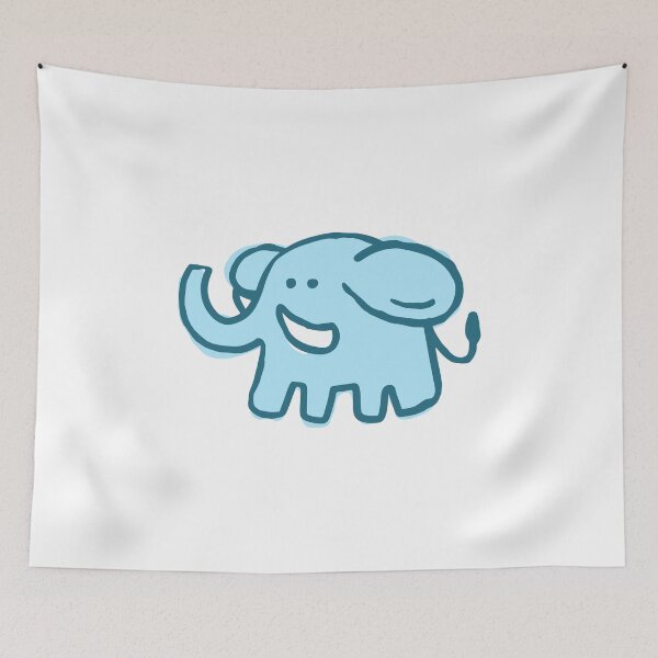 Item preview, Baby little elephant drawing designed and sold by PhelipeCasanova.