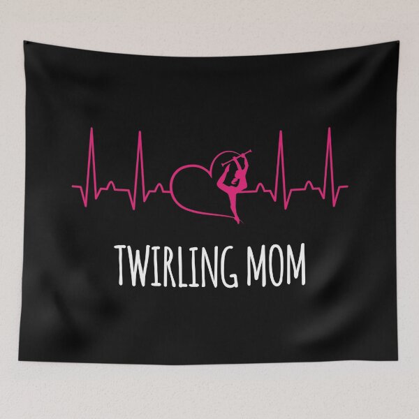 Item preview, Proud Baton Twirling Mom Of Twirler Mother's Day Gift designed and sold by haselshirt.