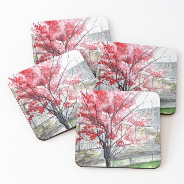 Item preview, Riverbank Cherry Tree designed and sold by RyanBauerWalsh.