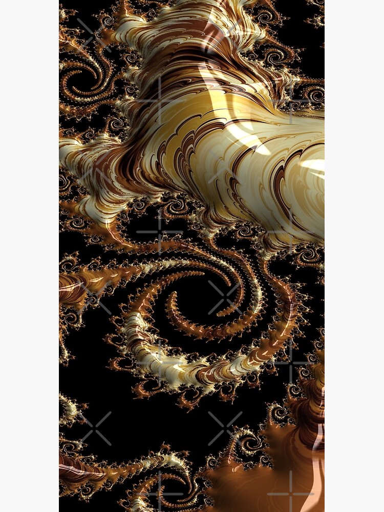 Golden world of wonders fractal by CreaKat
