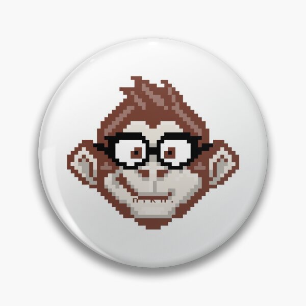 Item preview, Cool monkey made of pixels designed and sold by PhelipeCasanova.