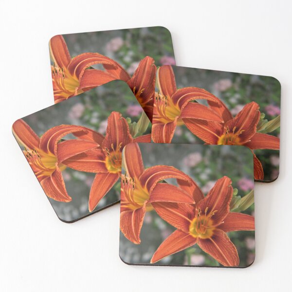 Item preview, Twin Tiger Lily Flowers designed and sold by SienaBlue.