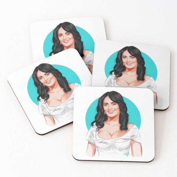 Aperçu de l'œuvre Salma Hayek - Une illustration de Paul Cemmick créée et vendue par TIGERDAVER.