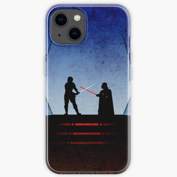 Duel On Cloud City iPhone Soft Case