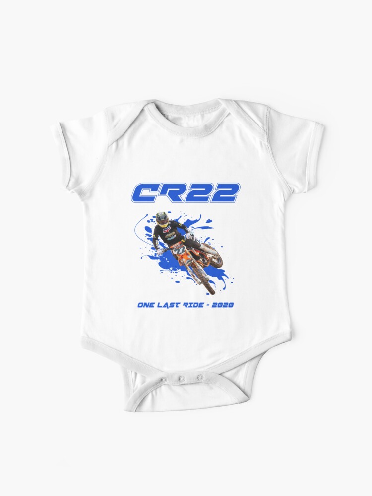 Chad Reed Cr22 450 Motocross And Supercross Champion Legend One Last Ride Baby One Piece By Johnyybrap Redbubble