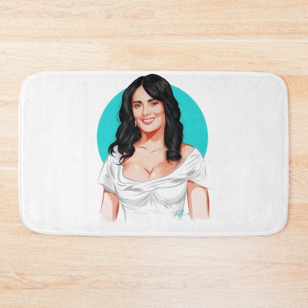 Artikelvorschau, Salma Hayek - Eine Illustration von Paul Cemmick entworfen und verkauft von TIGERDAVER.