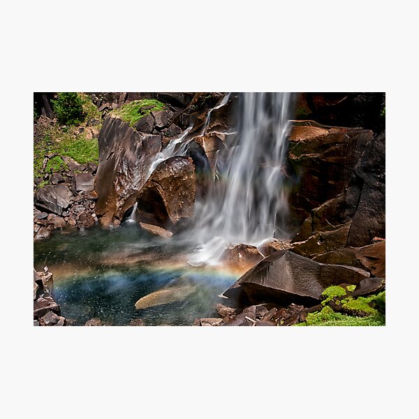 Vernal Falls Rainbow Photographic Print
