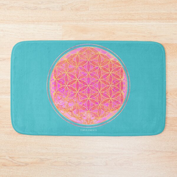 Item preview, flower of life pink orange designed and sold by filippobassano.