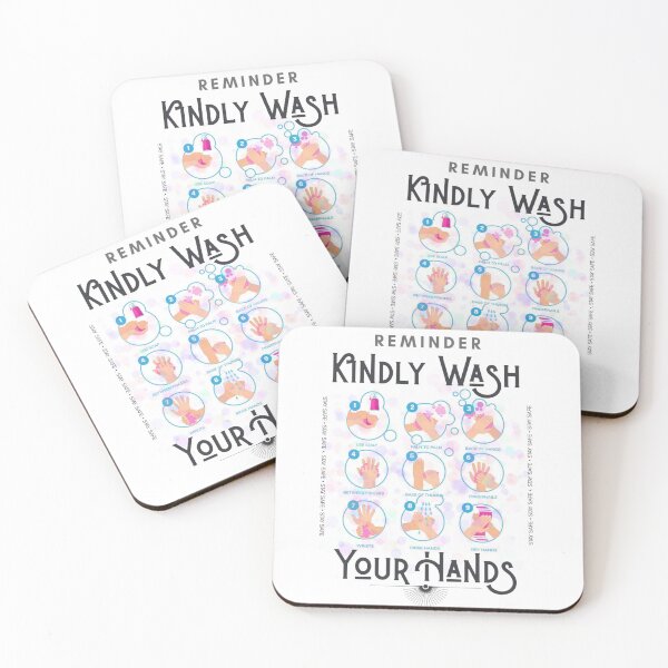 Item preview, Reminder: Kindly Wash Your Hands designed and sold by Dennoir.