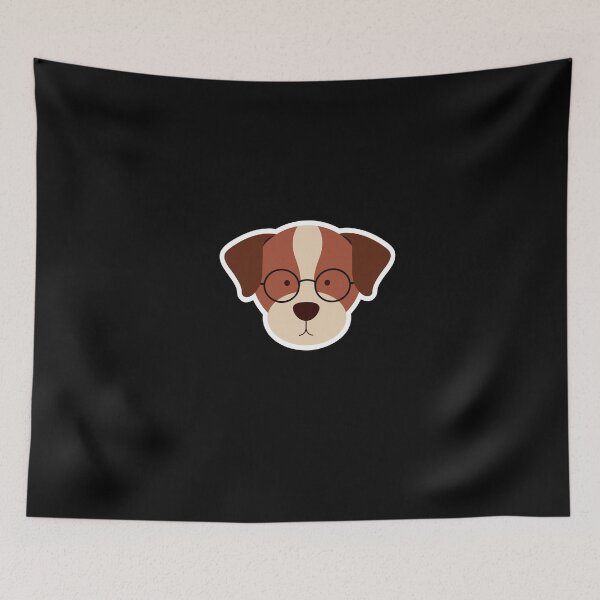 Item preview,  Wirehaired Dachshund with glasses  designed and sold by camelia khaled.