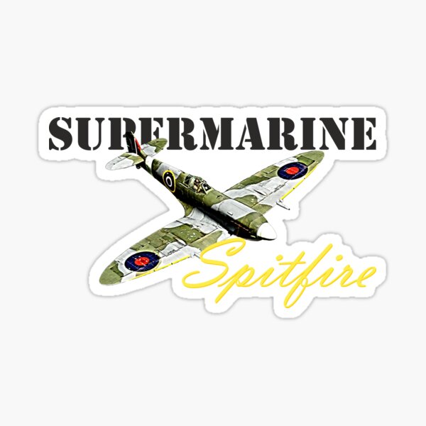 Vista previa del artículo con la obra «Aviones supermarine spitfire ww2», diseñado y vendido por gunther verbruggen.