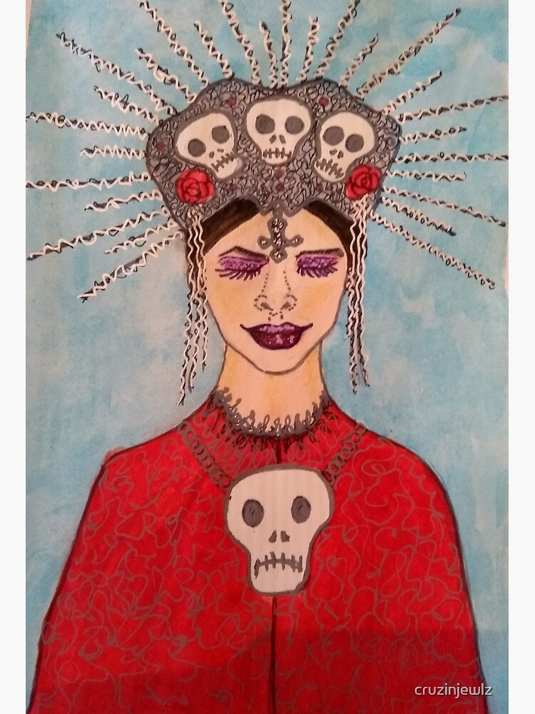 Thumbnail 2 of 2, Art Board Print, beauty queen designed and sold by cruzinjewlz.
