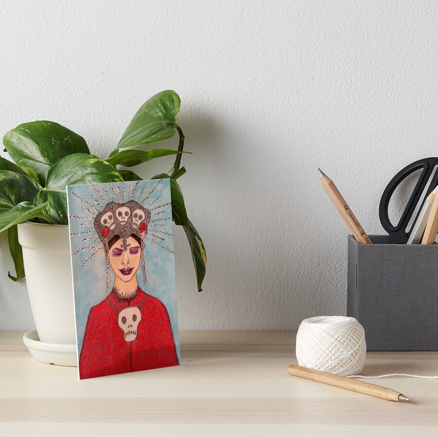 Item preview, Art Board Print designed and sold by cruzinjewlz.