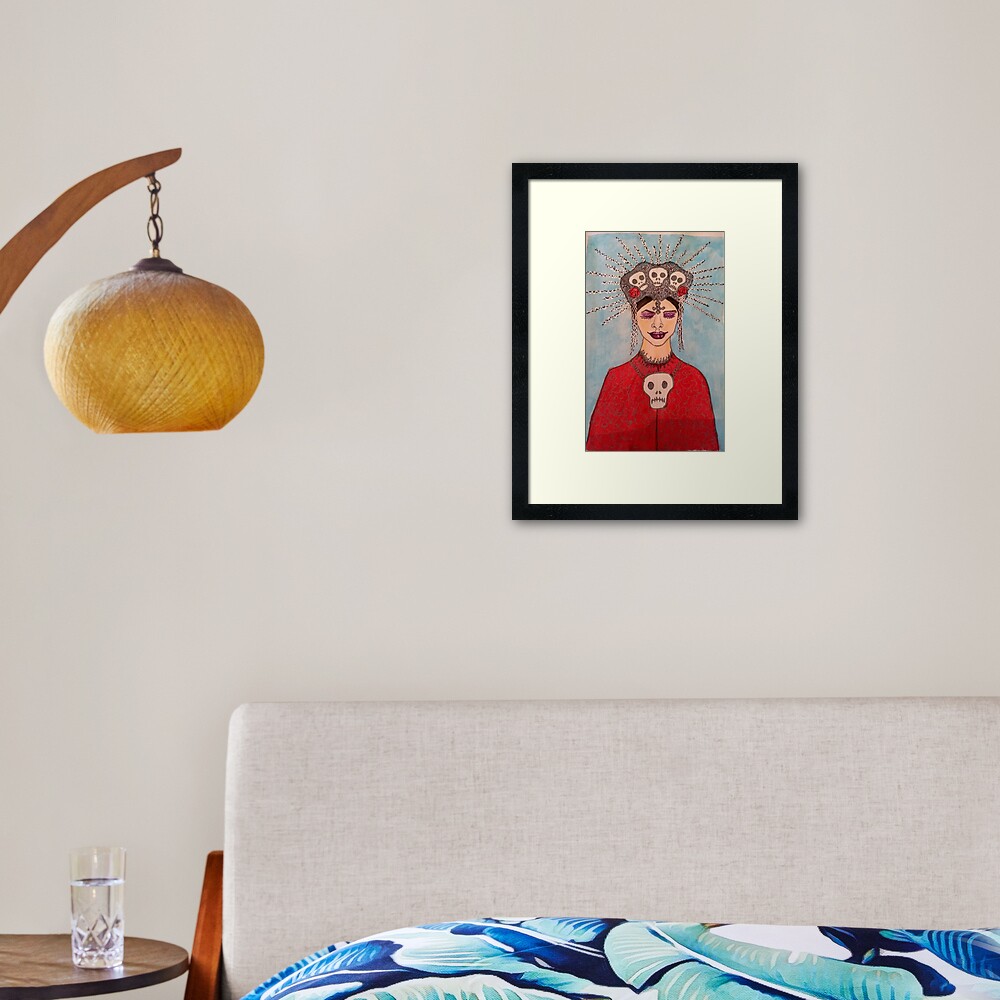Item preview, Framed Art Print designed and sold by cruzinjewlz.