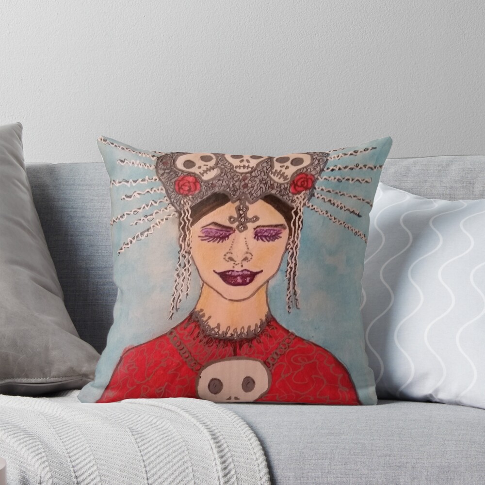 Item preview, Throw Pillow designed and sold by cruzinjewlz.