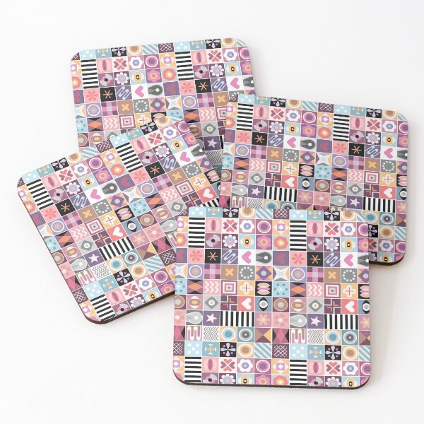 Item preview, Abstract Geometric Pattern Pastel Multicolored designed and sold by Arko  Ranger.