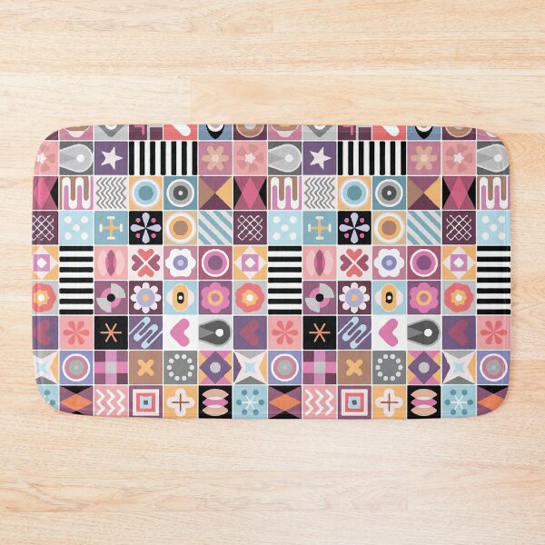 Item preview, Abstract Geometric Pattern Pastel Multicolored designed and sold by Arko  Ranger.