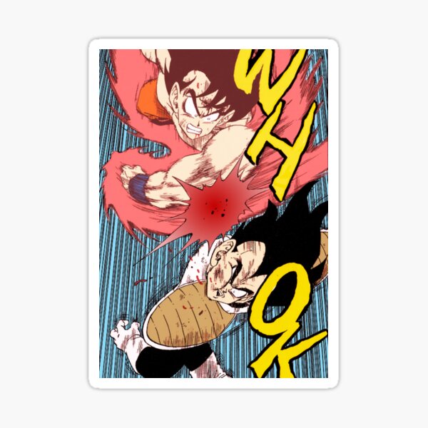 Goku x Vegeta vs Moro arc Sticker for Sale by otakubento2020