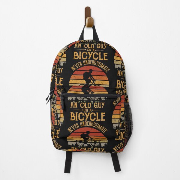 Item preview, Vintage Never Underestimate An Old Guy On A Bicycle Cycling designed and sold by Best Designer.