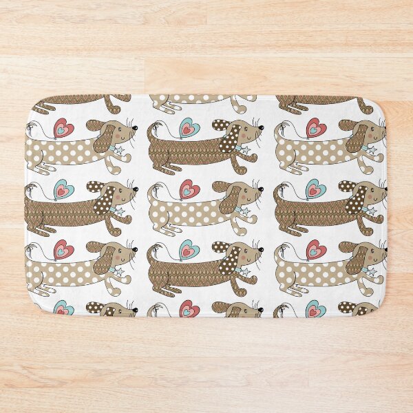 Item preview, Dachshund, Sausage Dog, Dachsie, Doxie Pattern 4 designed and sold by Helen McCartney Designs.